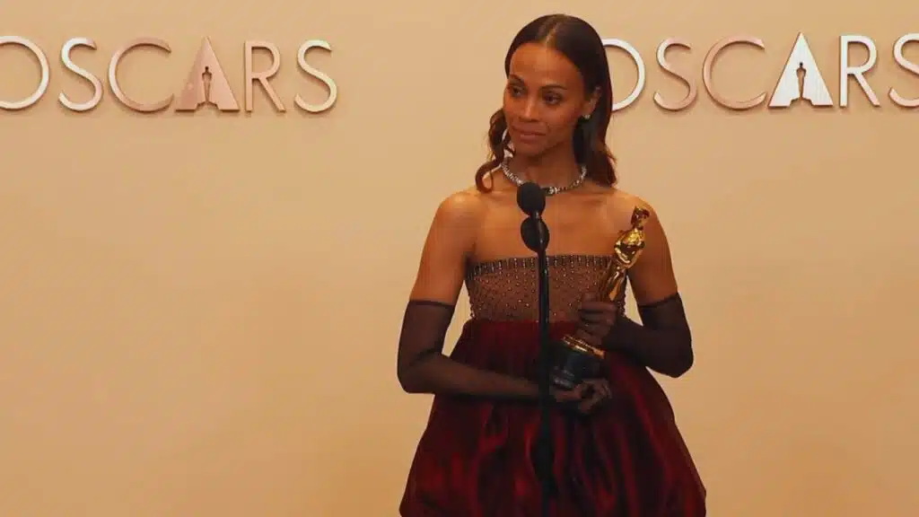 Zoë Saldaña Oscar Controversy Emilia Pérez