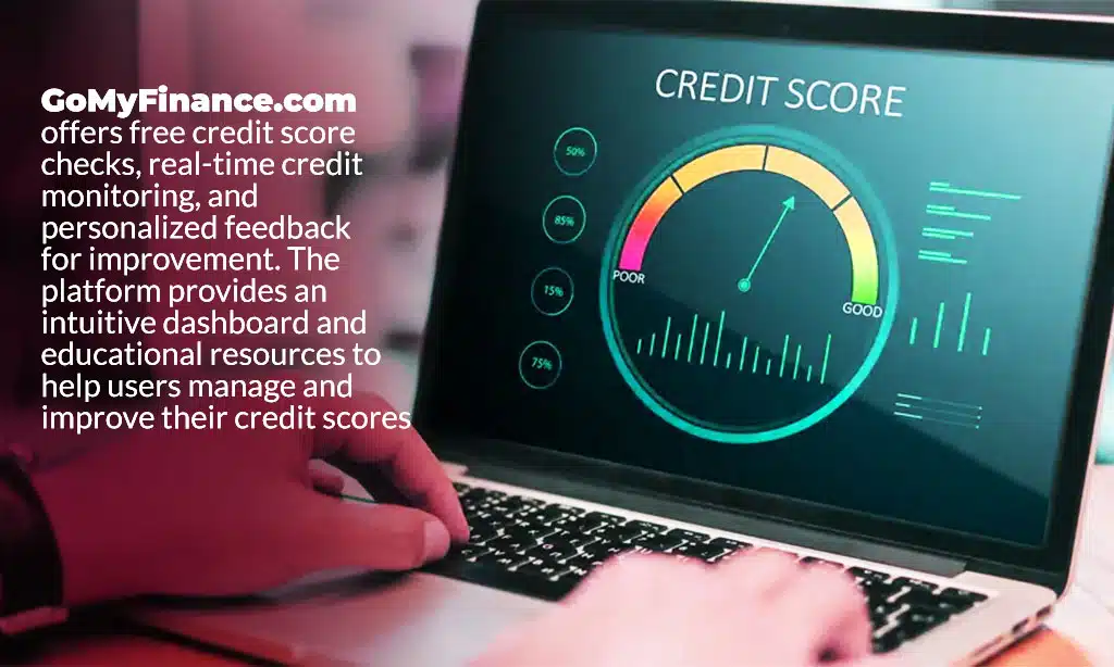 gomyfinance.com credit score feature
