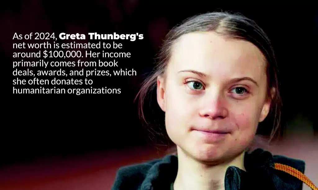 greta thunberg net worth in 2025