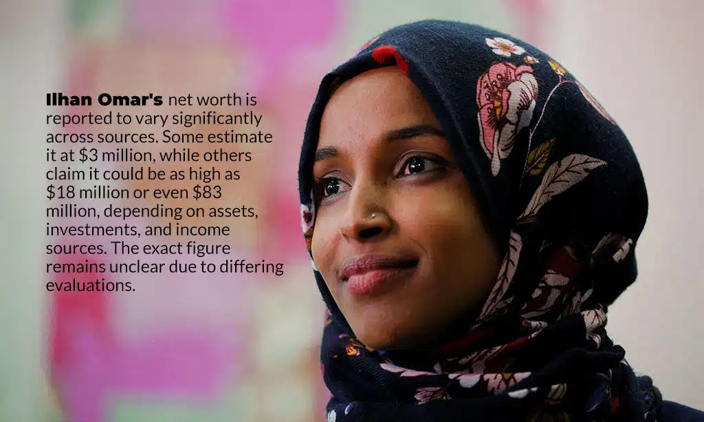 ilhan omar net worth in 2025