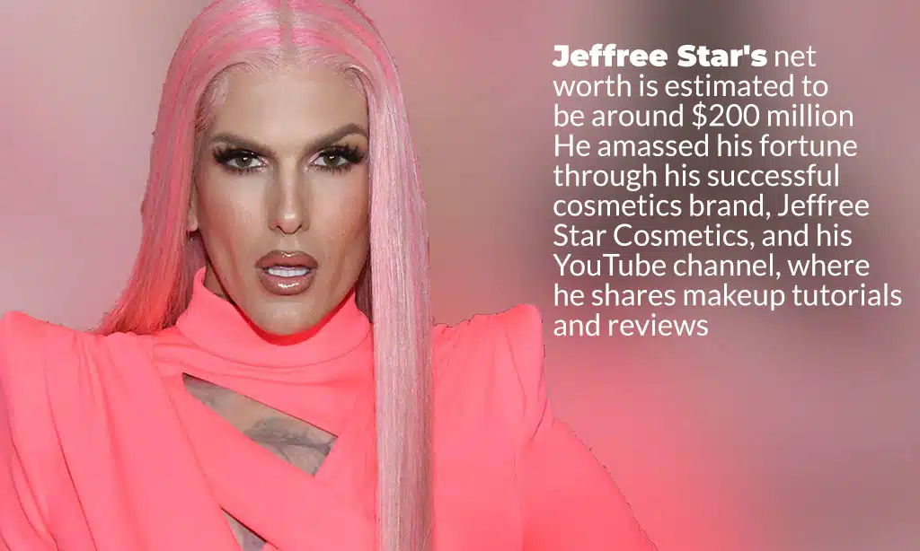jeffree star estimated net worth