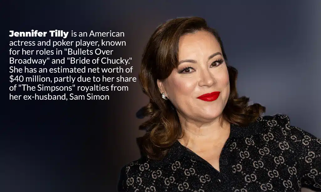 jennifer tilly net worth in 2025