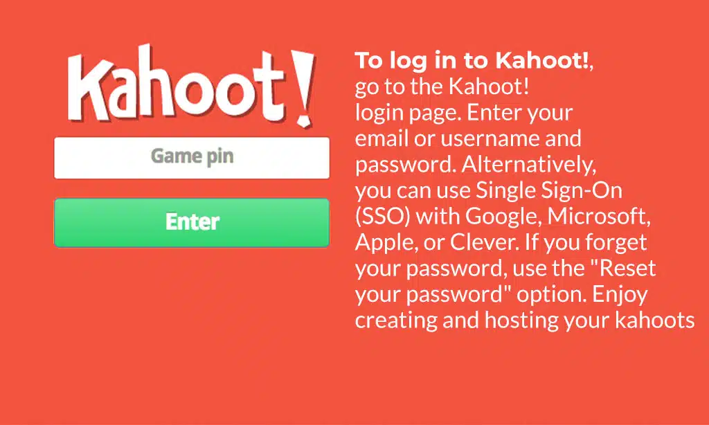 kahoot log in guide