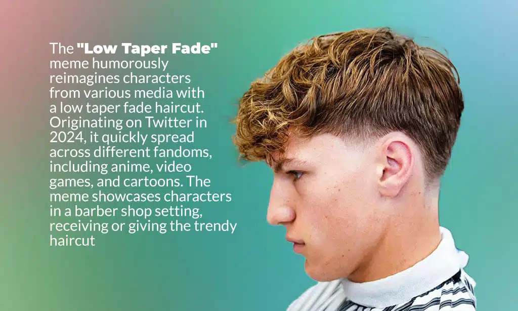 what is low taper fade meme