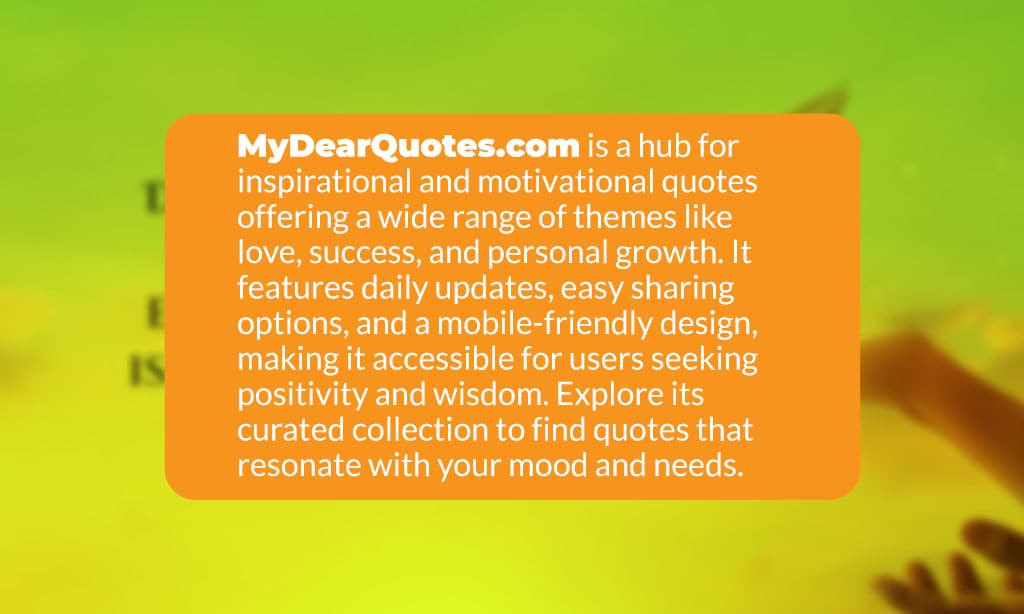 what is mydearquotes