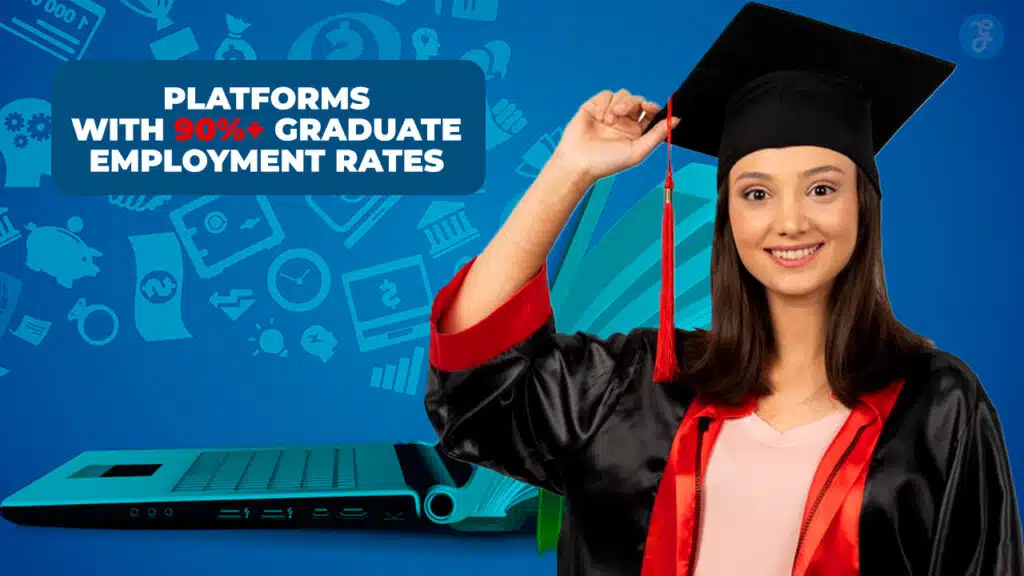 Platforms with high graduate employment rates