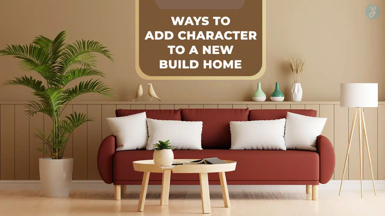 Ways to Add Character to a New Build Home