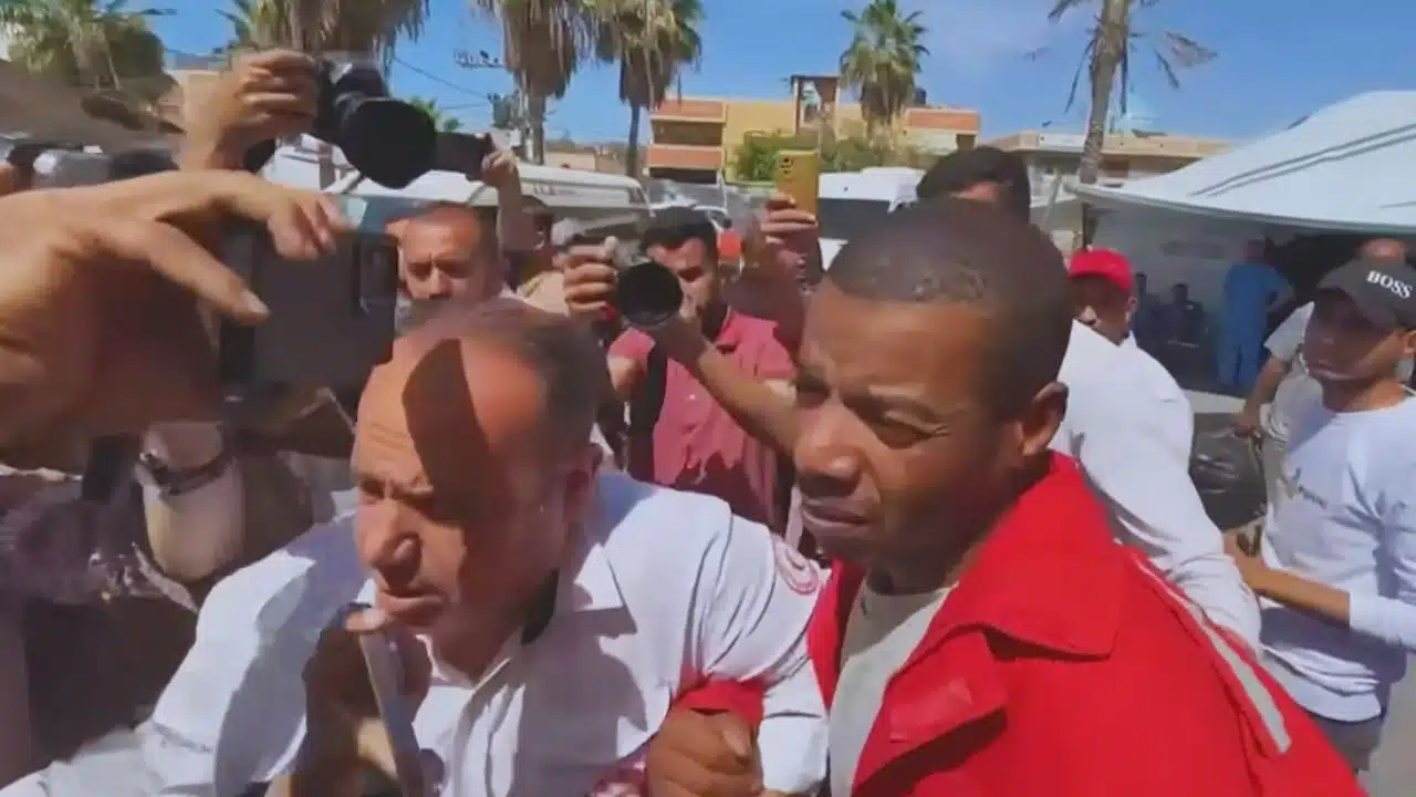 Gaza Paramedic Freed