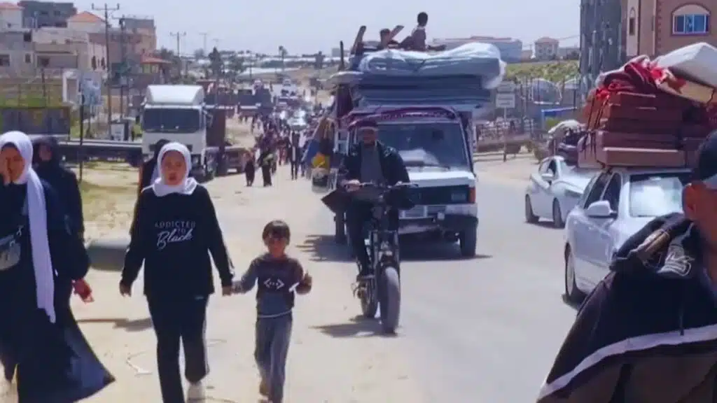 Israel Rafah Morag Corridor gaza displacement