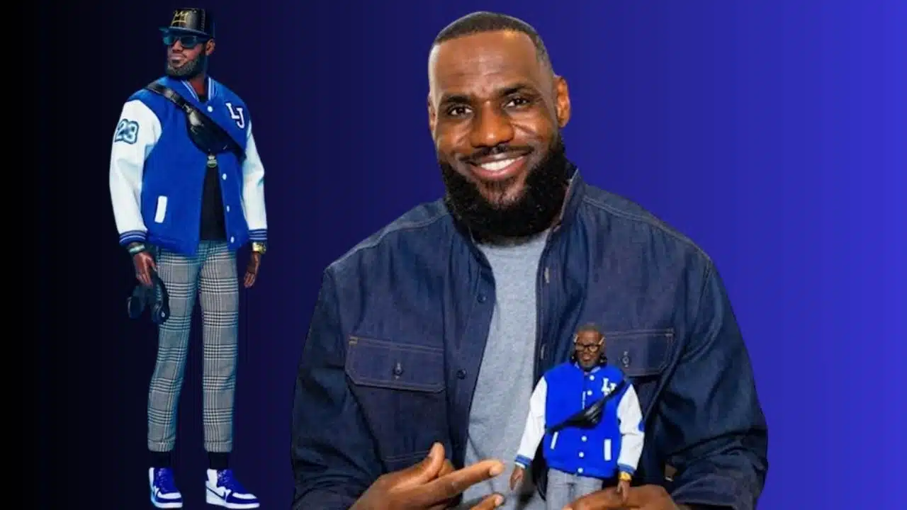 LeBron James Ken Doll Mattel first male athlete barbie