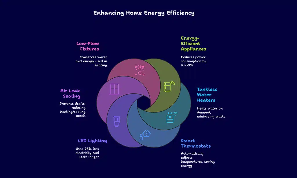 Select Energy-Efficient Appliances and Lighting
