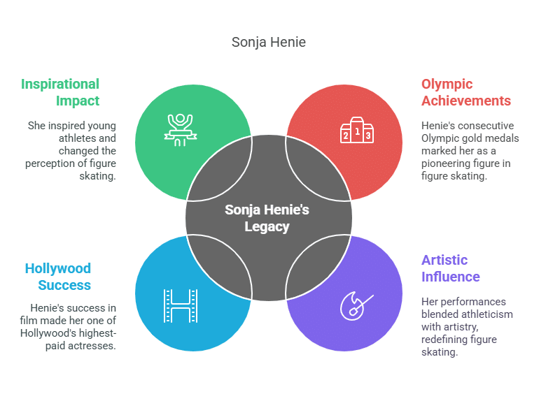 Sonja Henie, figure skater