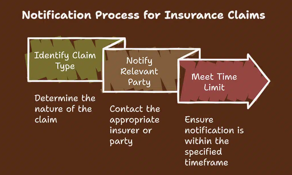 Notify the Responsible Party or Insurer