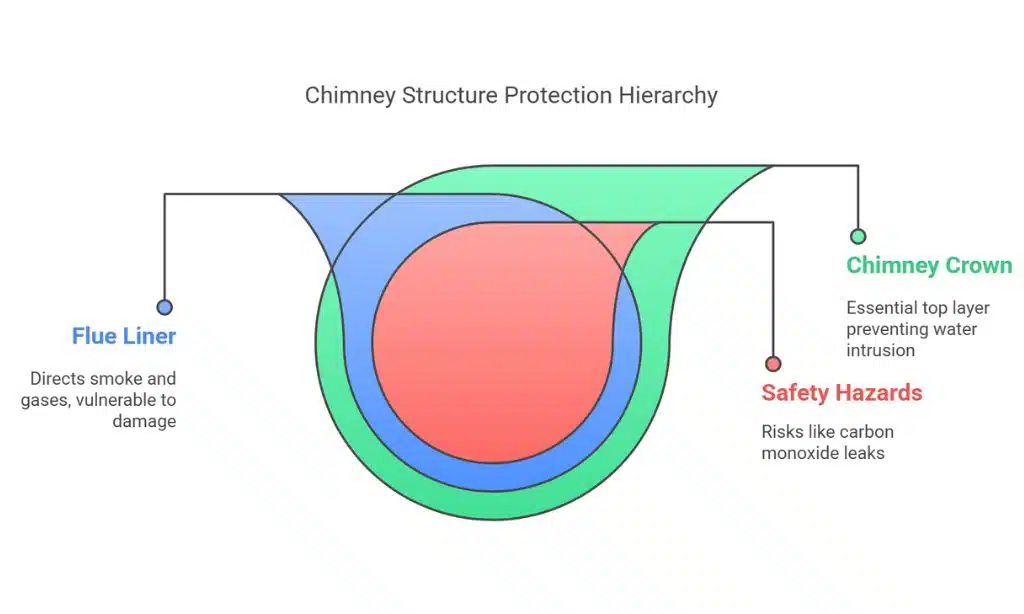 The Link Between Cracked Crowns and Flue Damage
