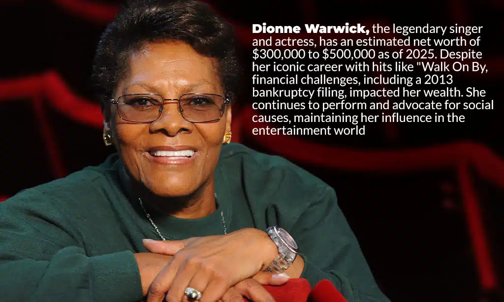 dionne warwick net worth in 2025