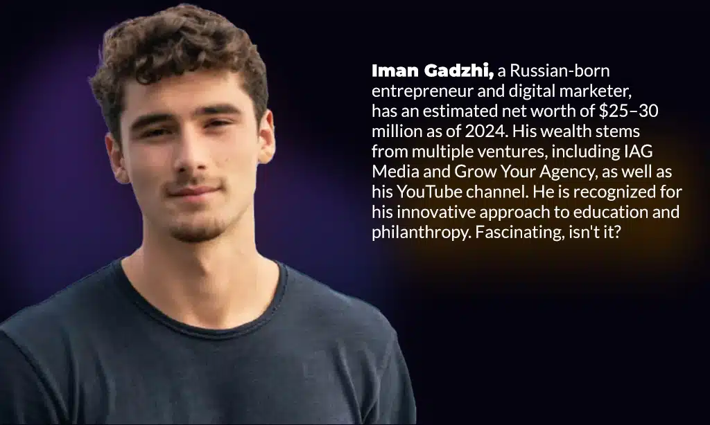 iman gadzhi net worth in 2025