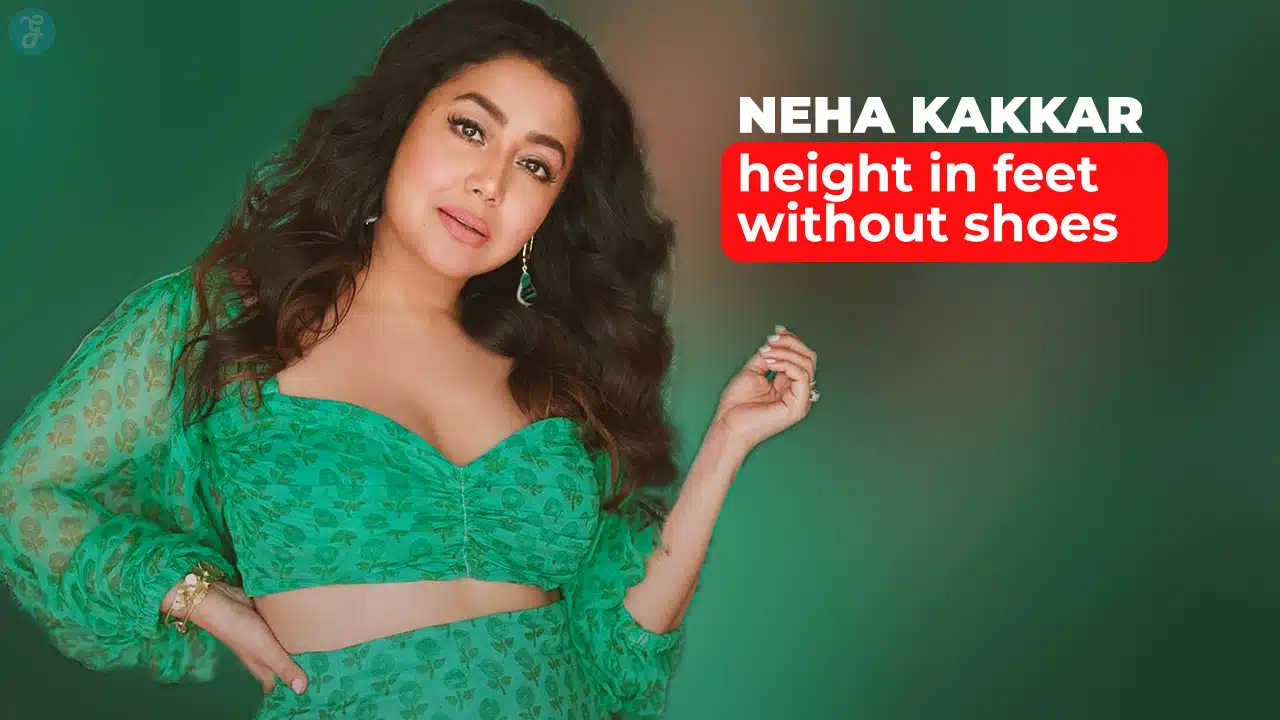 neha kakkar height in feet without shoes