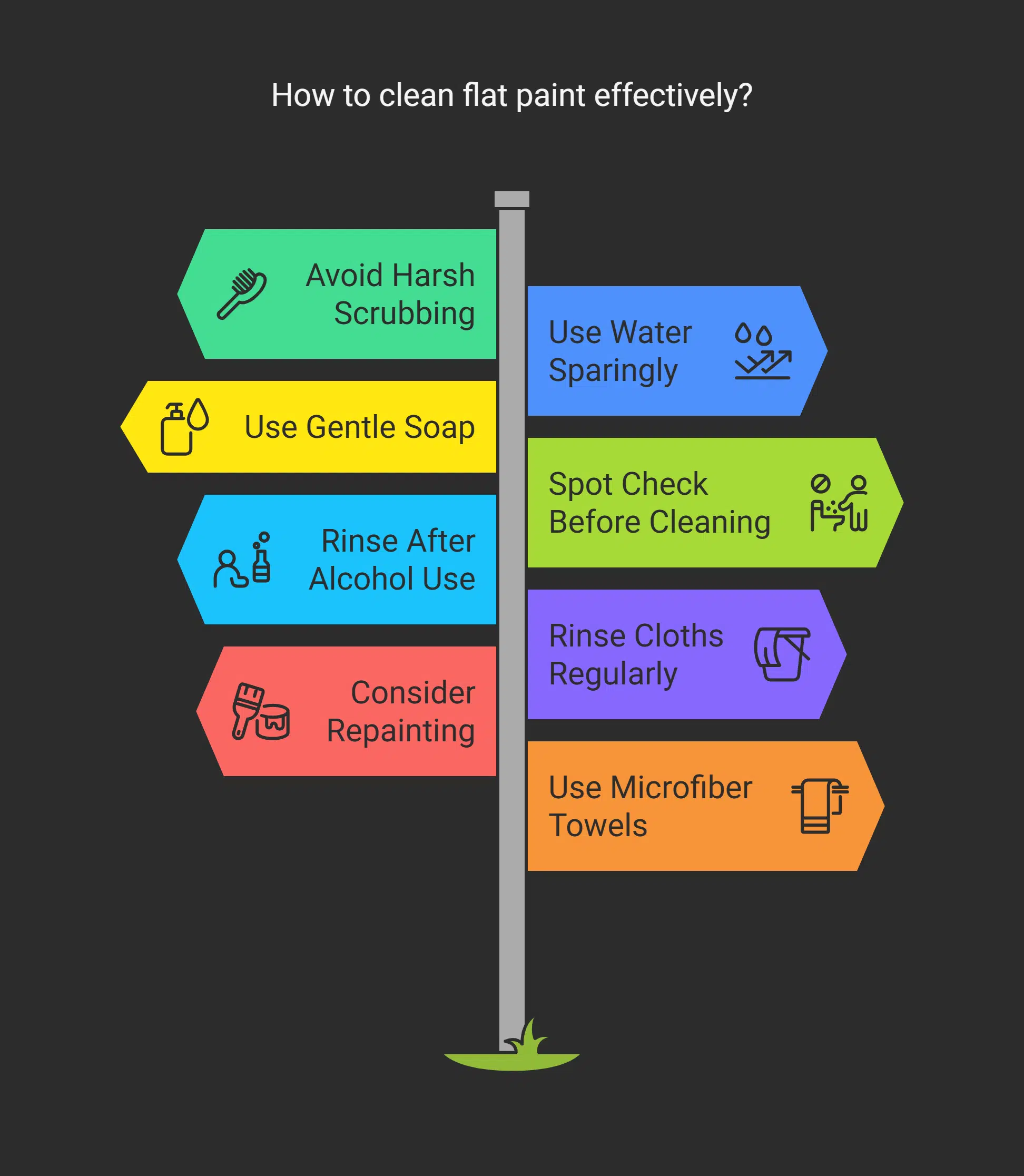 Avoid These Common Cleaning Mistakes with Flat Paint