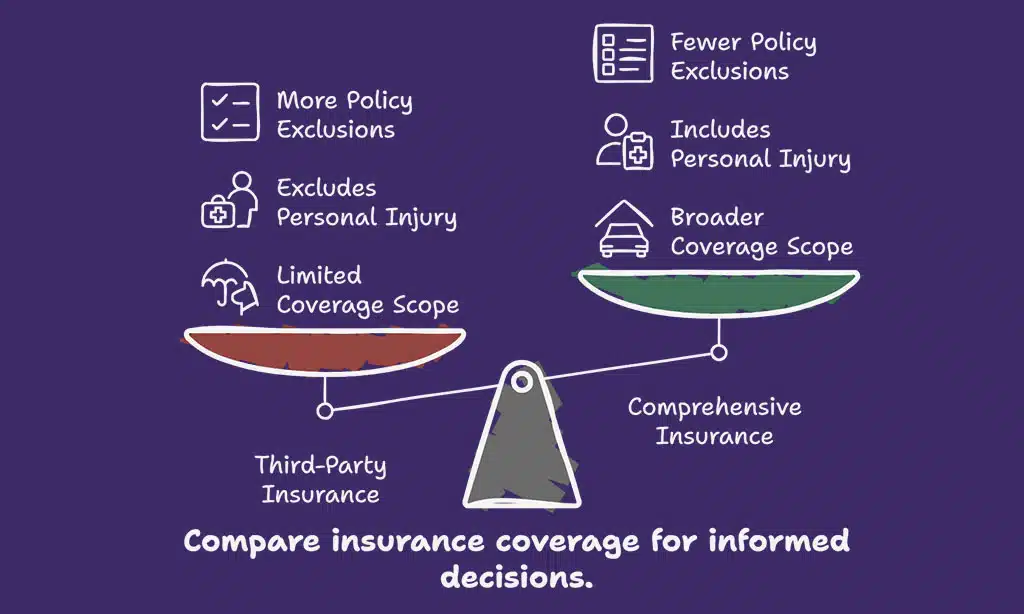 Exclusions in Both Insurance Types