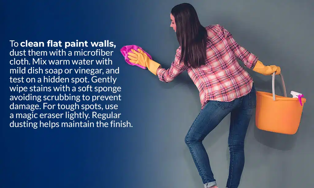 Maintenance Tips for Flat Paint Walls