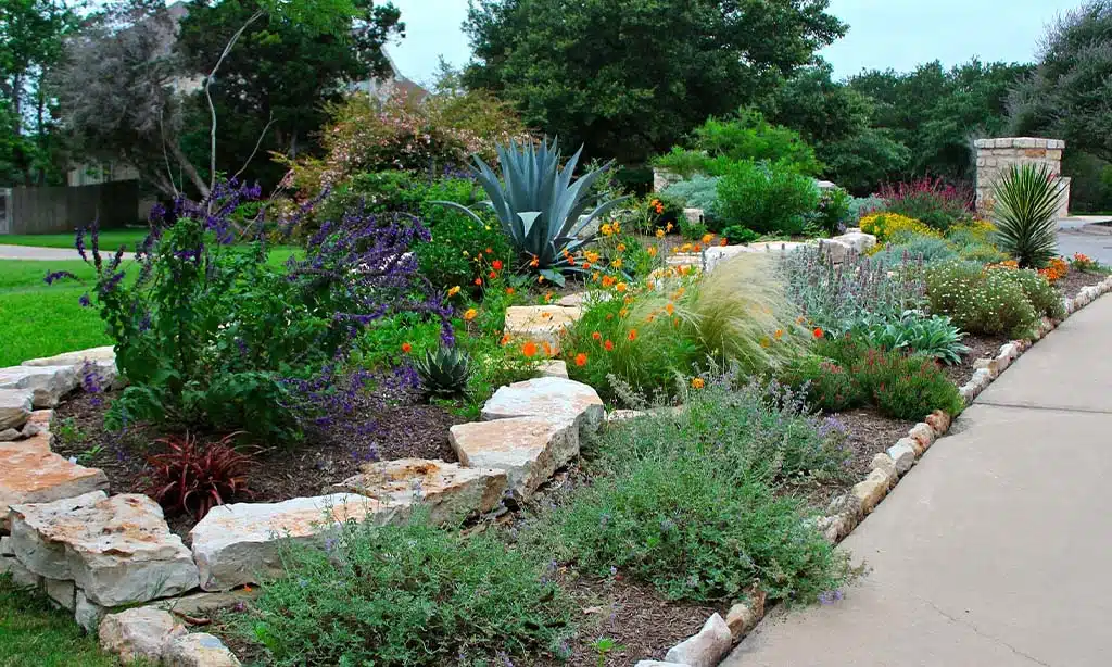 Minimize Lawn Areas and Incorporate Hardscaping