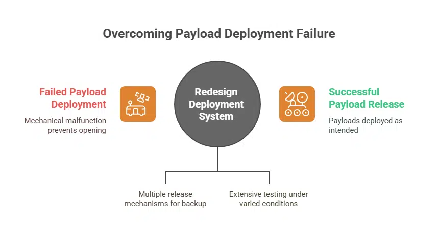 Satellite Deployment Failure Bay Door Didn’t Open