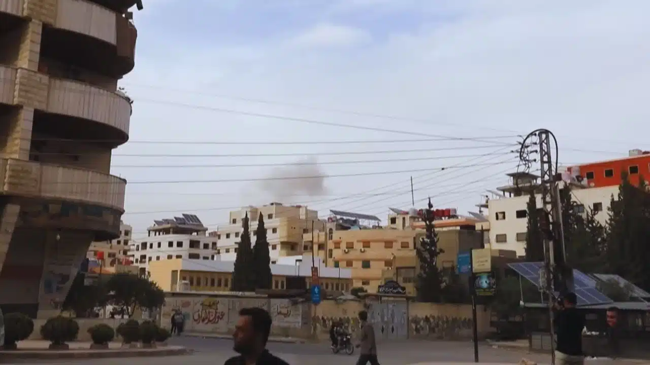 Syria rejects foreign intervention israeli attacks