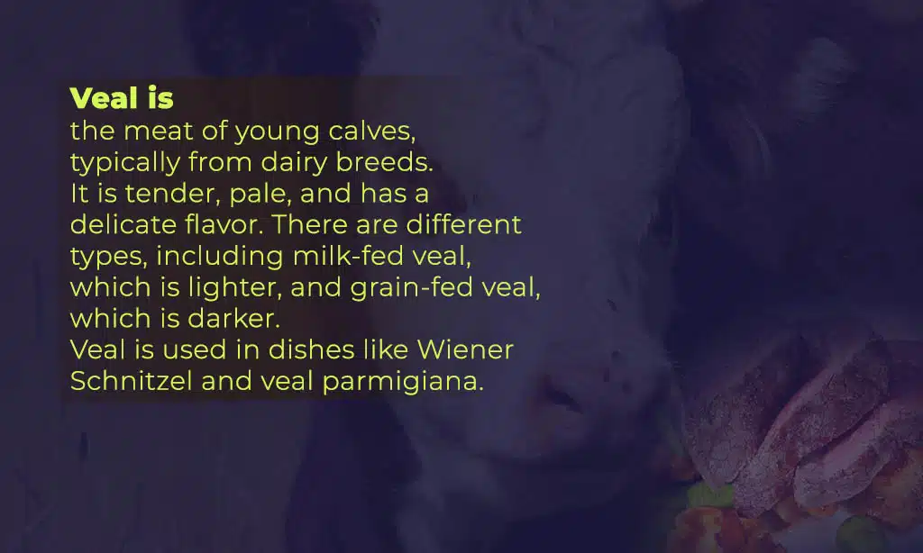 Types of veal