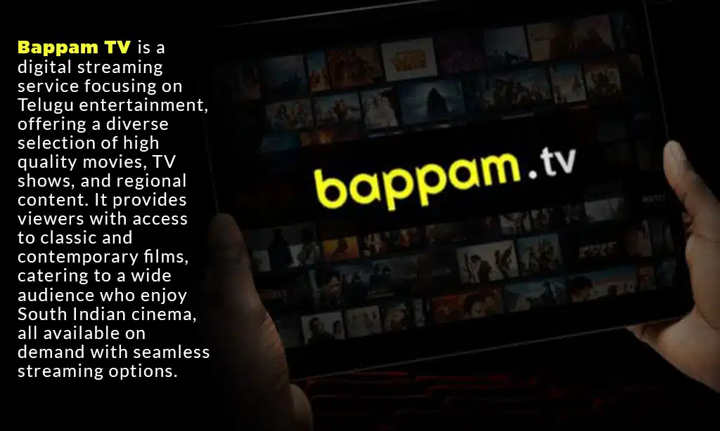 features of bappam tv