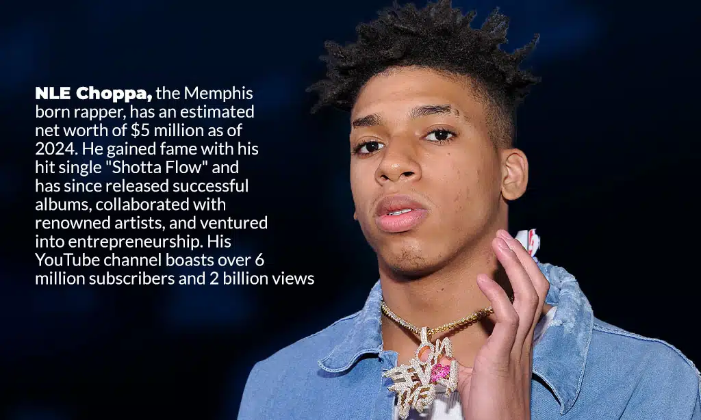 nle choppa net worth in 2025