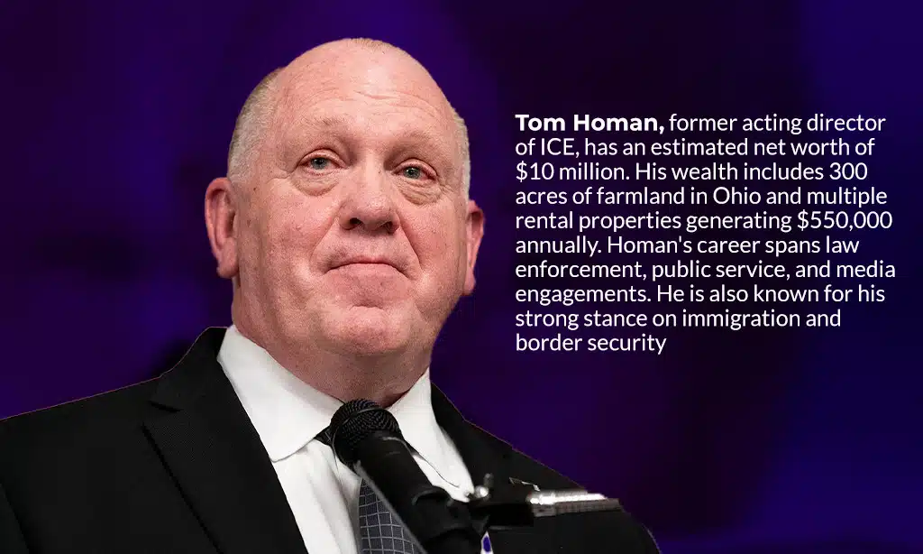 tom homan net worth in 2025