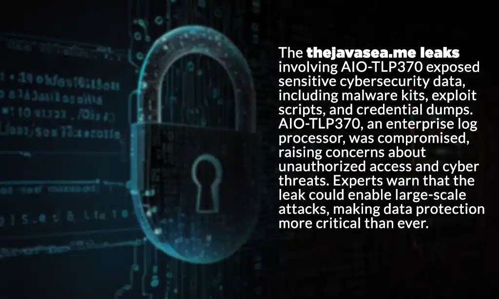 Features of the AIO-TLP370 Leak