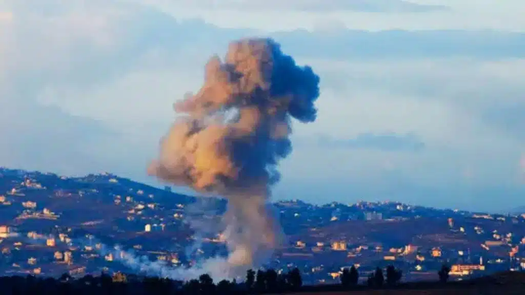 Israeli Airstrikes Hit Southern Lebanon