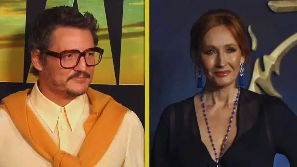 J.K. Rowling Pedro Pascal feud
