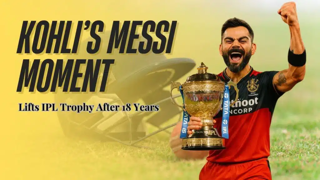 Kohli’s Messi Moment