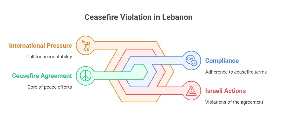 Lebanese Government Condemns Israeli Strikes