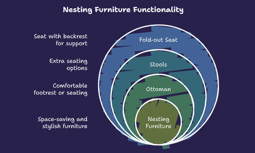 Nesting Furniture Pieces