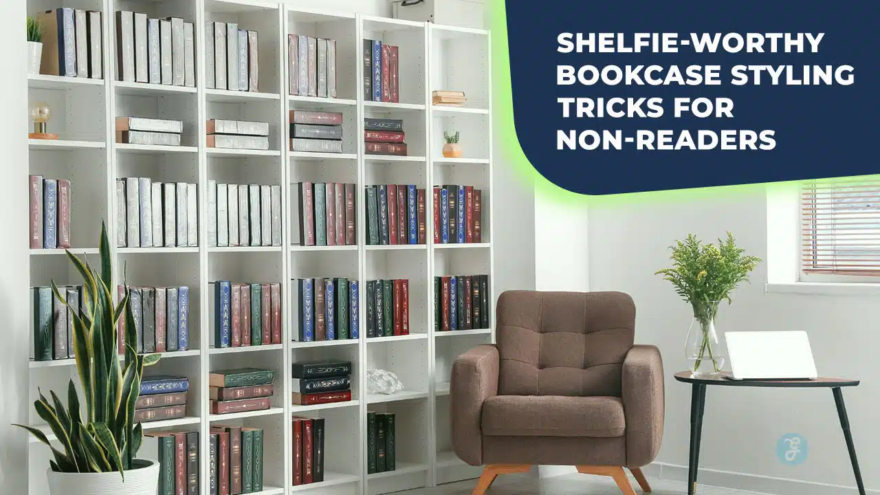 Bookcase Styling Tricks For Non-Readers