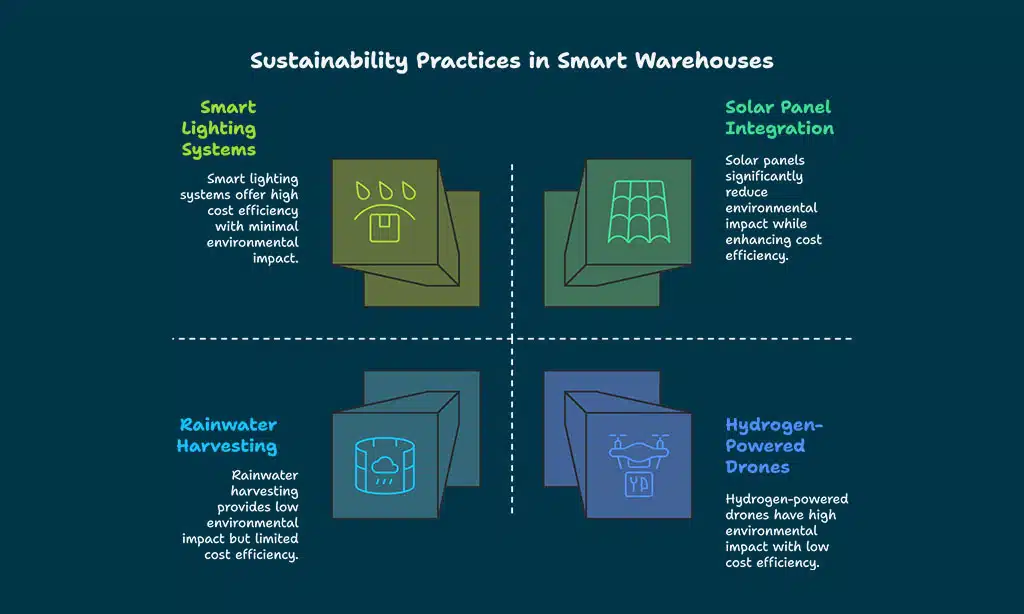 Sustainability in Smart Warehousing