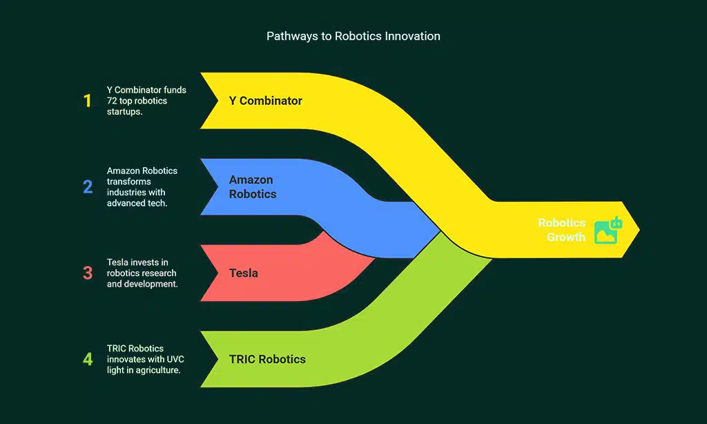 The Role of Collaboration and Investment in Robotics Growth