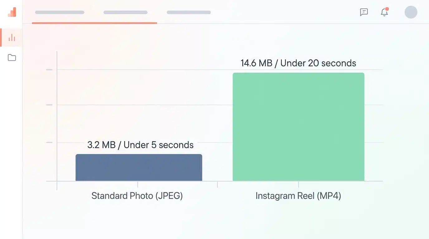 media-download-size-speed-chart