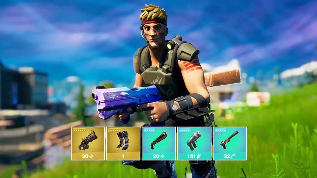 Best Weapons for Zero Build Mode in Fortnite