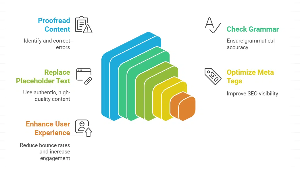 Check for spelling and grammar errors