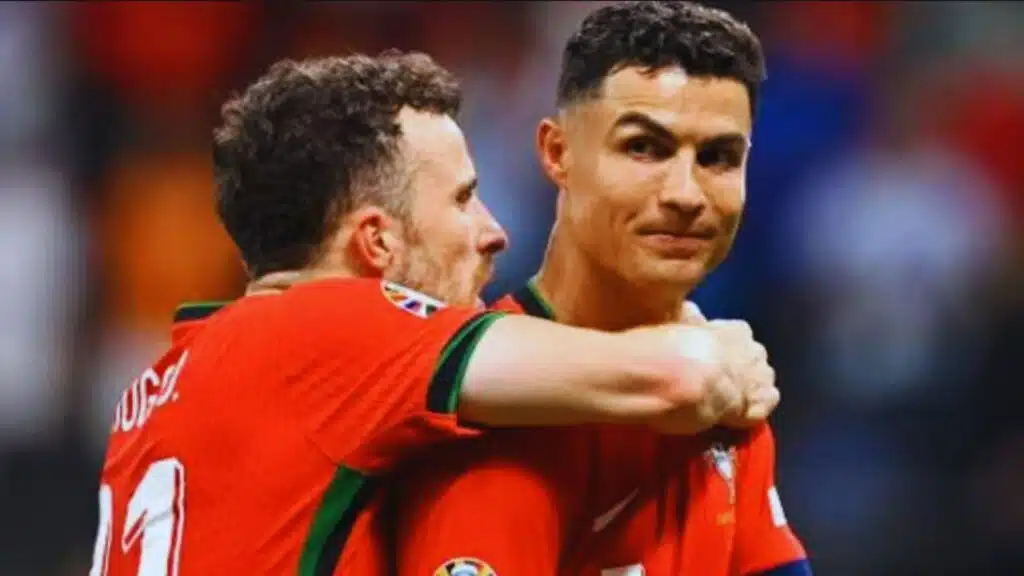 Cristiano Ronaldo Diogo Jota funeral