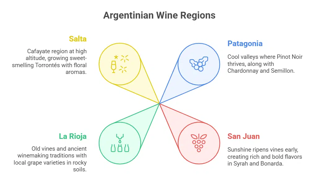 Diverse Wine Regions