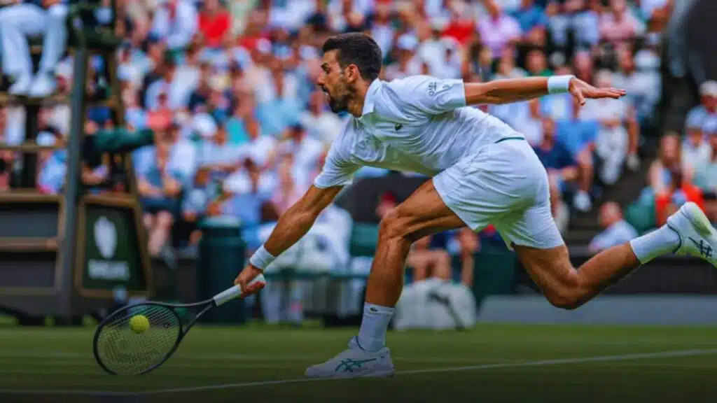 Djokovic Wimbledon Semi Final