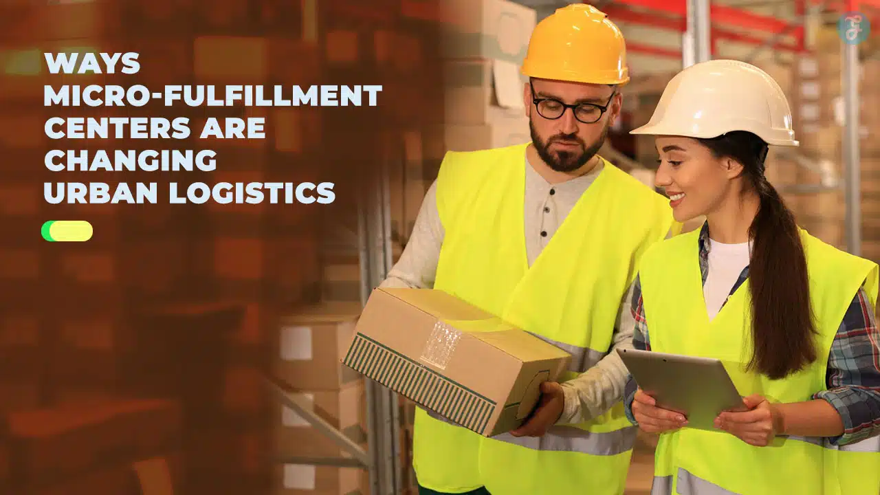 Impacts of Micro-Fulfillment Centers on City Logistics