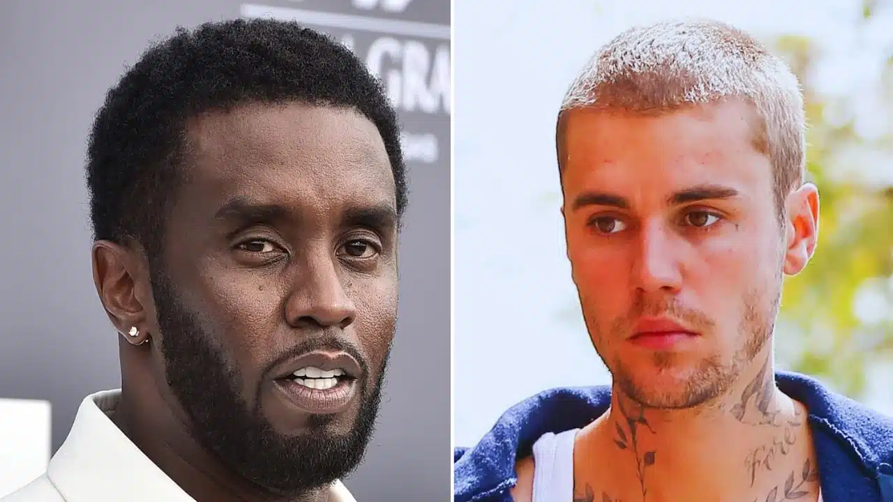 P Diddy and Justin Bieber