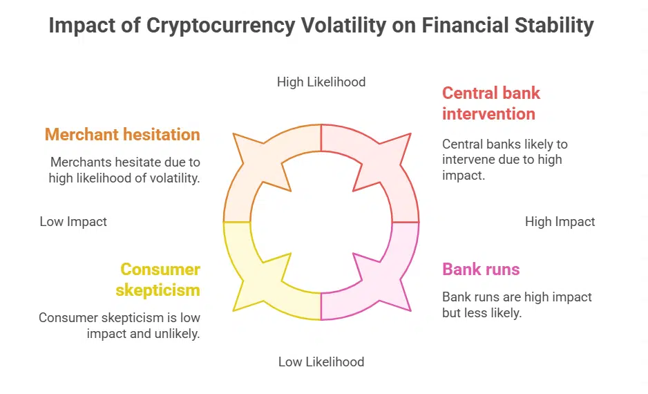 Why is cryptocurrency volatility a risk to financial stability