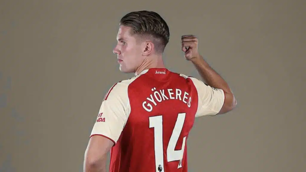 viktor gyokeres breaks arsenal shirt sales record